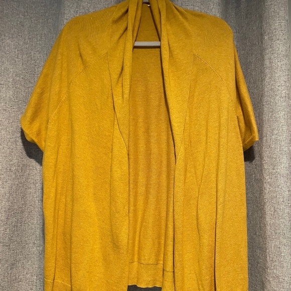 Eileen Fisher Short Sleeve‎ Cardigan Sweater Small - Picture 1 of 6